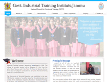 Tablet Screenshot of itijammu.com